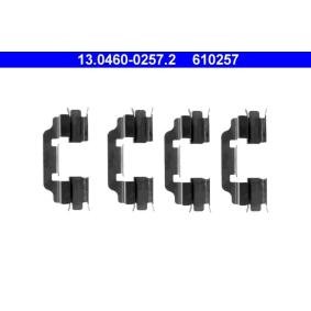 Compre Kit de acessórios, pastilhas de travão da ATE 13.0460-0257.2 a um preço baixo por 13,47&nbsp;&euro;