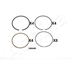 ASHIKA 34-34004M Segmentos de pistón SUZUKI BALENO Ranchera familiar (EG) 1.6 98 cv Motor otto
