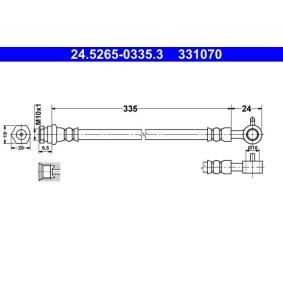 Compre Tubo flexível de travão da ATE 24.5265-0335.3 a um preço baixo por 46,88&nbsp;&euro;
