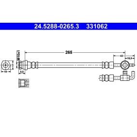 Compre Tubo flexível de travão da ATE 24.5288-0265.3 a um preço baixo por 29,56&nbsp;&euro;