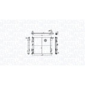 MAGNETI MARELLI 350213216000 Radiador ROVER MAESTRO