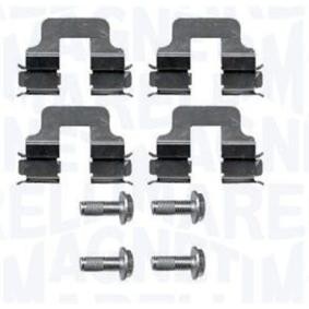 Zubehörsatz, Scheibenbremsbelag 363915110069 für CHEVROLET