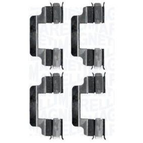 Zubehörsatz, Scheibenbremsbelag 363915110075 für CHEVROLET