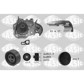 SASIC 3904005 Kit de distribution + pompe à eau RENAULT MEGANE 1 Classic (LA0/1) 1.6 75 CV Essence