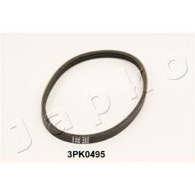 JAPKO 3PK495 Cinghia servizi SUZUKI Grand Vitara 2 SUV (JT, TE, TD)
