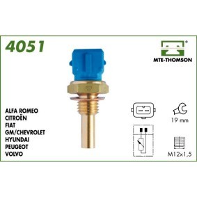 MTE-THOMSON 4051 Motorelektriskt HYUNDAI ACCENT 1 (X-3) 1.5 88 hk Bensinmotor