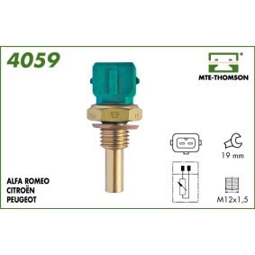 MTE-THOMSON 4059 Thermoschalter CITROËN Xantia Schrägheck (X1_, X2_) 1.8 90 PS Otto