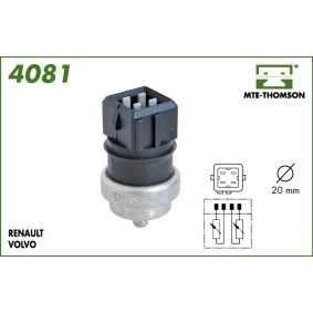 Compre Sensor, temperatura do líquido de refrigeração da MTE-THOMSON 4081 a um preço baixo por 15,50&nbsp;&euro;