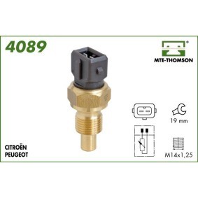 MTE-THOMSON 4089 Thermoschalter CITROËN Xantia Schrägheck (X1_, X2_) 1.8 90 PS Otto