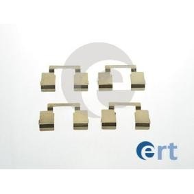ERT 420048 Zubehörsatz, Scheibenbremsbelag RENAULT LAGUNA 1 (B56, 556) 1.6 107 PS Otto