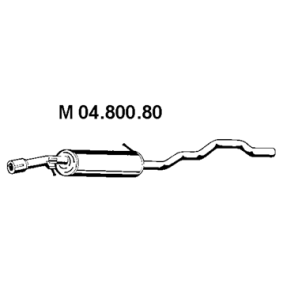 Mittelschalldämpfer für SEAT von EBERSPÄCHER