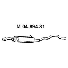 Mittelschalldämpfer 04.894.81 von EBERSPÄCHER günstig für 205,62&nbsp;&euro; online kaufen