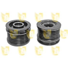 UNIGOM 431827 Freilauf Lichtmaschine SEAT Ibiza 4 Sportcoupe (6J1, 6P5) 1.4 75 PS Diesel