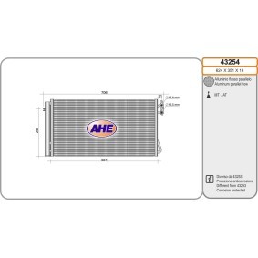 Acquista Condensatore climatizzatore da AHE 43254 a buon mercato per soli 126,24&nbsp;&euro;