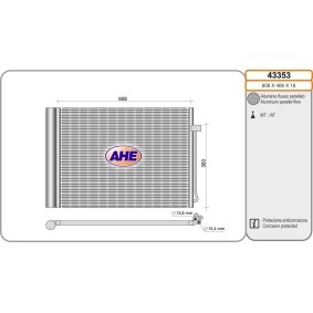 Acquista Condensatore climatizzatore da AHE 43353 a buon mercato per soli 108,11&nbsp;&euro;