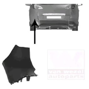 VAN WEZEL 4346533 Paraurti RENAULT SCÉNIC