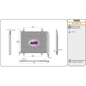 Acquista Condensatore climatizzatore da AHE 43505 a buon mercato per soli 128,23&nbsp;&euro;