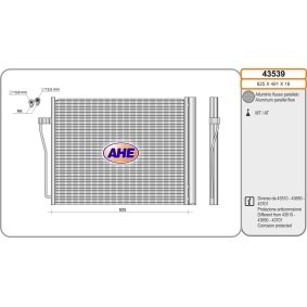 Acquista Condensatore climatizzatore da AHE 43539 a buon mercato per soli 247,18&nbsp;&euro;