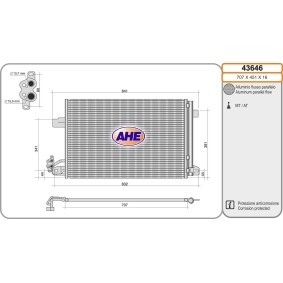 Acquista Condensatore climatizzatore da AHE 43646 a buon mercato per soli 281,68&nbsp;&euro;