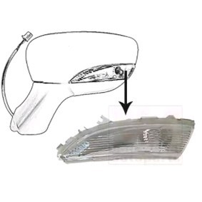 VAN WEZEL 4373915 Blinker RENAULT Clio 4 Schrägheck (BH_) 1.2 72 PS Otto