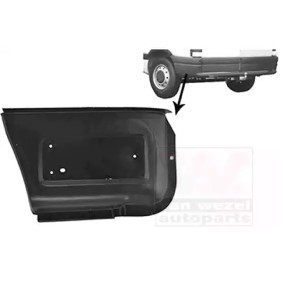 VAN WEZEL 4387133 Sideplade RENAULT