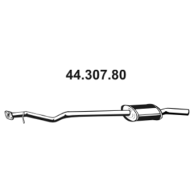 Mittelschalldämpfer für NISSAN von EBERSPÄCHER