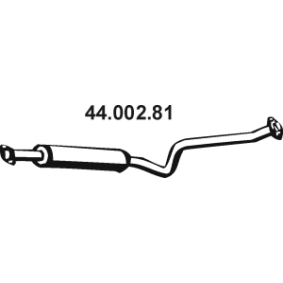 Mittelschalldämpfer für NISSAN von EBERSPÄCHER