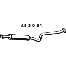 Mittelschalldämpfer für NISSAN von EBERSPÄCHER