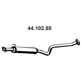 Mittelschalldämpfer für NISSAN von EBERSPÄCHER