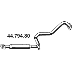 Mittelschalldämpfer für NISSAN von EBERSPÄCHER
