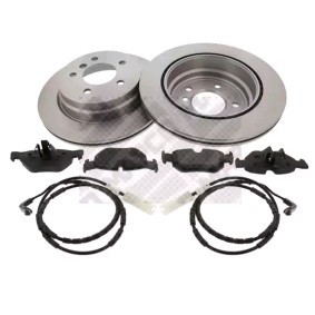 MAPCO 47873 Bremseskiver og -klosser BMW