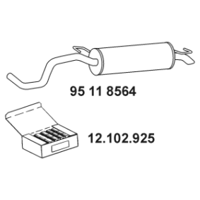 Endschalldämpfer für SEAT von EBERSPÄCHER