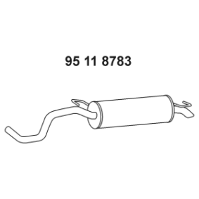 Endschalldämpfer 95 11 8783 von EBERSPÄCHER günstig für 117,53&nbsp;&euro; online kaufen