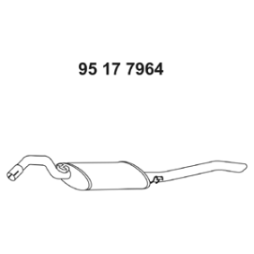 Endschalldämpfer 95 17 7964 von EBERSPÄCHER günstig für 145,34&nbsp;&euro; online kaufen