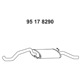 Endschalldämpfer 95 17 8290 von EBERSPÄCHER günstig für 145,97&nbsp;&euro; online kaufen