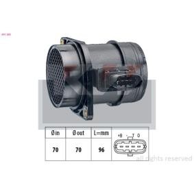 KW 491 299 Medidor de massa de ar FIAT STILO (192) 1.9 80 cv Diesel