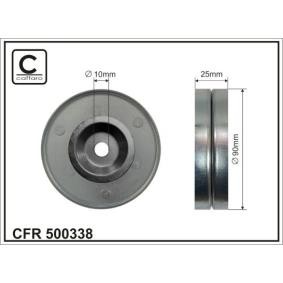 CAFFARO 500338 Polea tensora, correa poli V SUZUKI BALENO Ranchera familiar (EG)