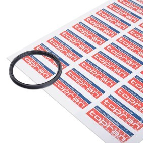 TOPRAN 502 719 Retentor, tubo do ar de sobrealimentação BMW