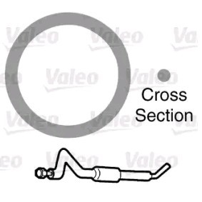 VALEO 509155 Radiatorslange MAZDA 6 (GG)