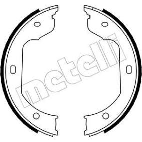 METELLI 53-0019 Handbremsbeläge BMW 5 Touring (E61) 3.0 211 PS Otto