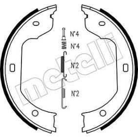 METELLI 53-0019K Handbremsbeläge BMW 5 Touring (E61) 3.0 211 PS Otto