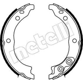 METELLI 53-0089 Handbremsbeläge FIAT DUCATO Pritsche/Fahrgestell (230) 1.9 68 PS Diesel
