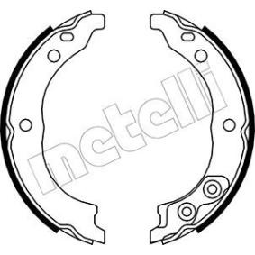 METELLI 53-0089K Handbremsbeläge FIAT DUCATO Pritsche/Fahrgestell (230) 1.9 68 PS Diesel