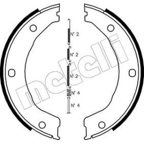 METELLI 53-0145K Ganasce freno a mano FORD Escort 5 Cabrio (ALL)