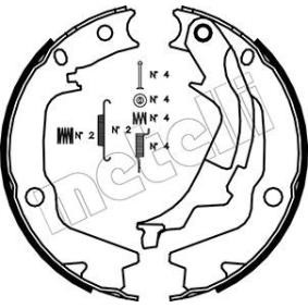 METELLI 53-0186K Mâchoires de frein à main HYUNDAI SONATA 4 (EF) 2.0 131 CV Essence