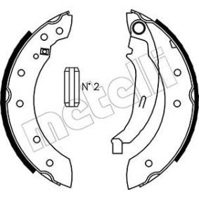 METELLI 53-0350 Bremsbacken RENAULT THALIA 2 (LU1/2) 1.5 64 PS Diesel