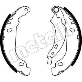 METELLI 53-0356 Bremsbacken RENAULT THALIA 2 (LU1/2) 1.5 64 PS Diesel