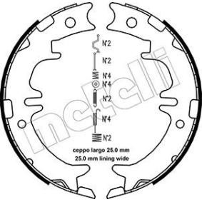 METELLI 53-0439K Zapatas de freno de mano TOYOTA PICNIC