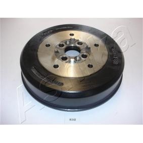 ASHIKA 56-K0-002 Tambor de travão KIA SPORTAGE