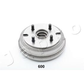 JAPKO 56600 Tambor de travão DAIHATSU SIRION (M1) 1.0 54 cv Otto